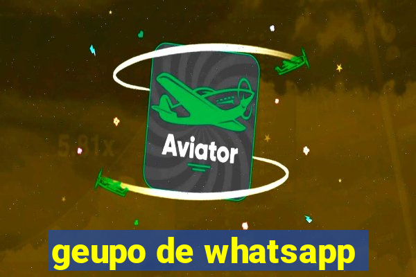 geupo de whatsapp